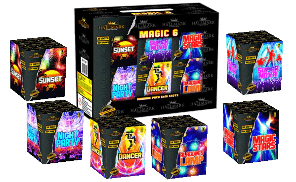 Hallmark Magic 6 6 cake fireworks